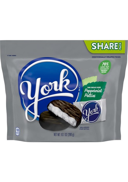 Dark Chocolate Peppermint Patties Naneli Bitter Çikolata 286 Gr