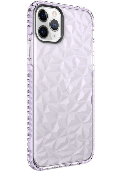 Apple iPhone 11 Pro Max Kılıf Ardx Buzz Kapak-Mor