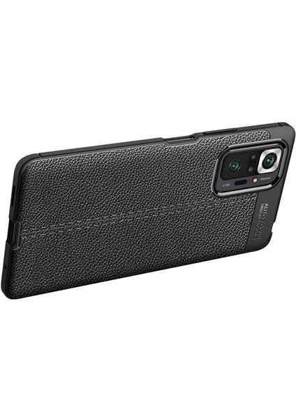 Xiaomi Redmi Note 10 Pro Kılıf Ardx Niss Silikon Kapak-Lacivert