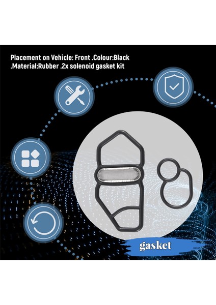 Üst + Alt Vtec Solenoid Conta Fit Honda Gsr Nsx D16Z6 B18C1 B16A2 B18C5 36172-P08-015 15825-P08-005 (Yurt Dışından) indirimleri