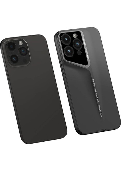 Apple iPhone 14 Pro Kılıf Ultra Ince Kamera Korumalı Sert Rubber Ardx Procase Kapak-Derin Mor