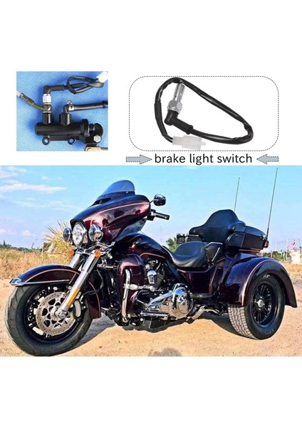 Evrensel Motosiklet Hidrolik Fren Basıncı Arka Işık Anahtarı Içi Boş Cıvata Aksesuarları M10 1.25MM (Yurt Dışından) indirimleri