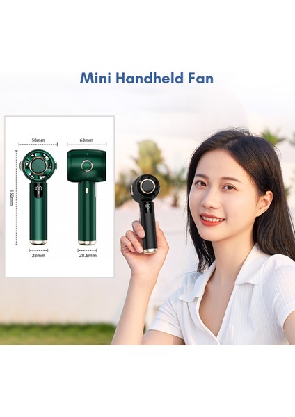 Mini Taşınabilir 5 Hızlı Düşük Gürültülü Fan (Yurt Dışından) fiyatları