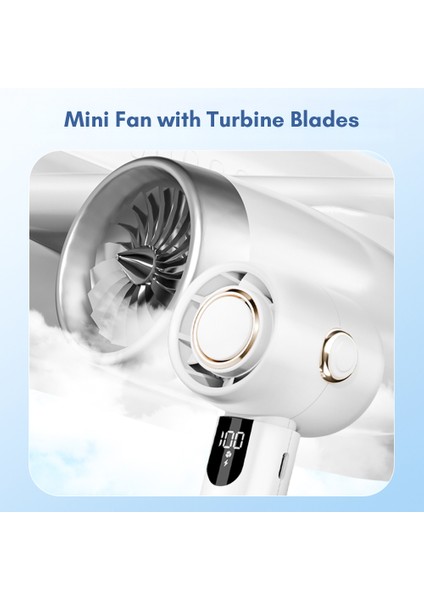 Mini Taşınabilir 5 Hızlı Düşük Gürültülü Fan (Yurt Dışından) indirimleri