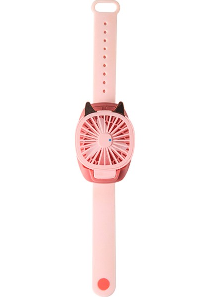 Elektrikli Taşınabilir Mini Saat Fanı USB Şarjlı 3 Hızlı (Yurt Dışından)