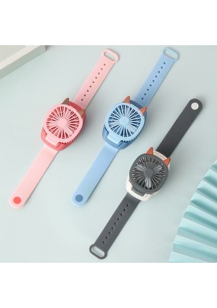 Elektrikli Taşınabilir Mini Saat Fanı USB Şarjlı 3 Hızlı (Yurt Dışından) fiyatları