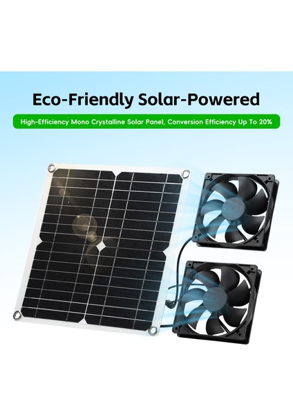 12W Dalı Suya Dalı Solar Enerjili Çiftli Bahçe Fan Seti (Yurt Dışından) fiyatları