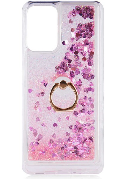 Samsung Galaxy A72 Kılıf Akav Milce Kapak-Pembe