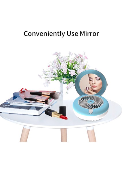 Taşınabilir 3 Hızlı Katlanabilir Hava Soğutma Fanı Kompakt Ayna Nemlendirici (Yurt Dışından) modelleri