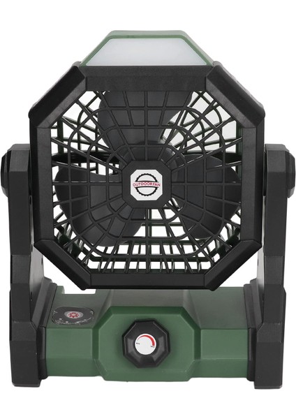 LED Fenerli Kamp Fanı Taşınabilir Sonsuz Hız Kontrollü 7800MAH Şarj Edilebilir (Yurt Dışından)