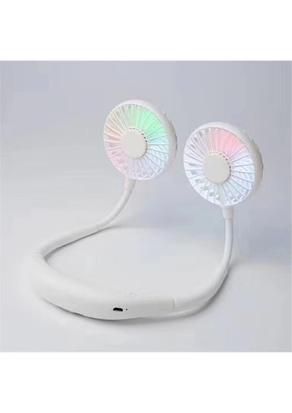 Çift Soğutmalı Taşınabilir USB Şarjlı Boyun Fanı (Yurt Dışından) modelleri