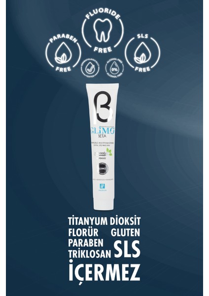 Beta Hassas Diş ve Diş Etleri İçin Propolisli %100 Doğal Diş Macunu 75 ml
