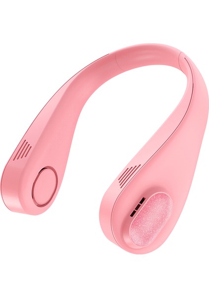 Kılıfsız Boyun Asılı Pembe 3 Hızlı Uzun Süreli Fan (Yurt Dışından)