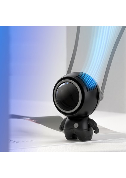 Mini Astronot Boyun Fanı 3 Ayarlı Hızlı Şarj Edilebilir Pil (Yurt Dışından)