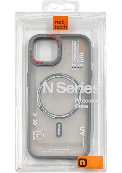 Apple iPhone 13 Uyumlu Dynamic Magsafe Arka Koruma Kılıf
