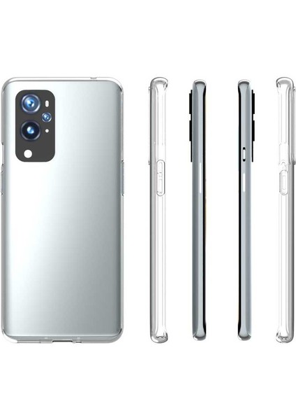 One Plus 9 Pro Kılıf Ardx Süper Silikon Kapak-Renksiz