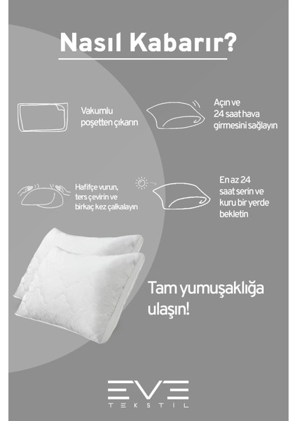 8 Adet Klimax Beyaz Serisi Kılıflı Fermuarlı Klimali Antialerjik Silikon Nano Elyaf Yastık 50 x 70 cm indirimleri