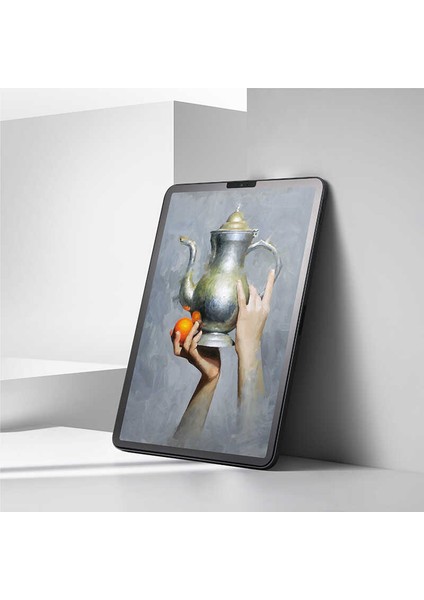 Apple iPad Pro 12.9 2021 (5.nesil) Uyumlu Zore Paper-Like Ekran Koruyucu-Renksiz