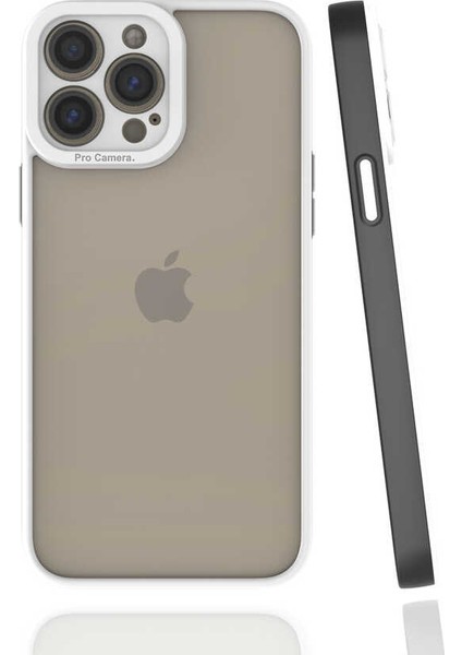 Apple iPhone 13 Pro Max Kılıf Ardx Mima Kapak-Siyah