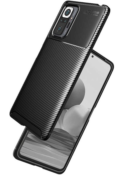 Xiaomi Redmi Note 10 Pro Kılıf Ardx Negro Silikon Kapak-Siyah