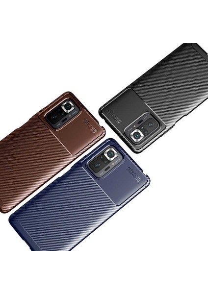 Xiaomi Redmi Note 10 Pro Kılıf Ardx Negro Silikon Kapak-Siyah