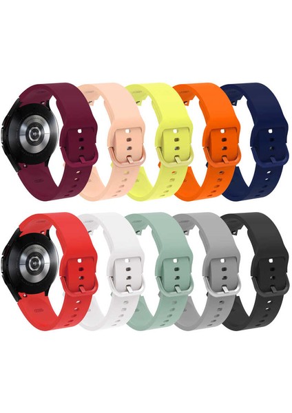 Galaxy Watch 4 44MM Krd-50 Uyumlu Kordon Zore - Turuncu