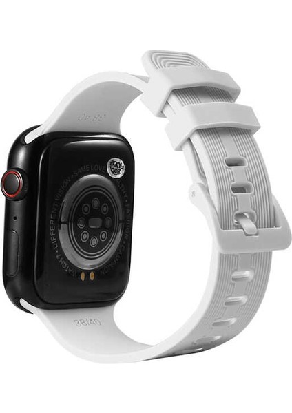 Watch 38MM Krd-23 Uyumlu Kordon Zore - Beyaz
