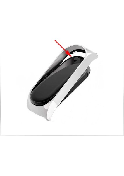 Xiaomi Mi Band 7 Uyumlu Krd-01 Metal Kordon Zore - Gümüş fırsatları
