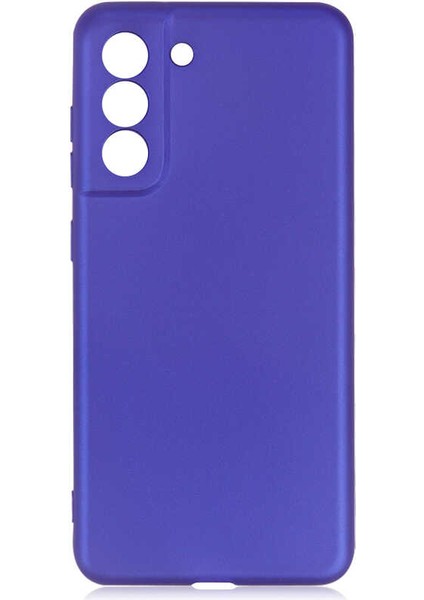 Samsung Galaxy S21 Fe Kılıf Ardx Premier Silikon Kapak-Saks Mavi