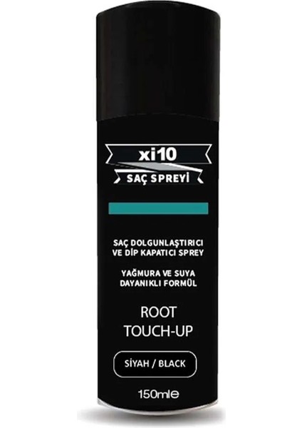 Siyah (Black) Hair Fiber Topik ve Dip Kapatıcı Saç Spreyi 150 ml