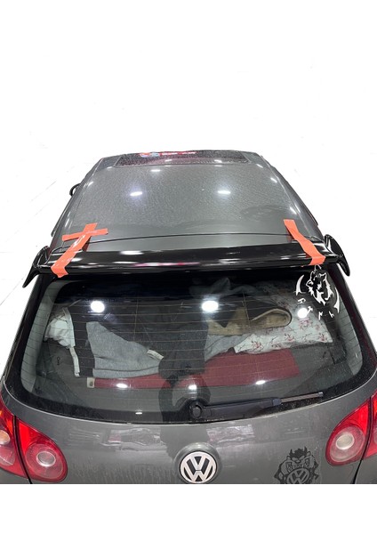 Volkswagen Golf 5 Uyumlu Üniversal Boyasız Plastik Spoiler indirimleri
