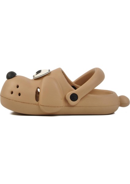 Bej Unisex Çocuk Sabo Terlik Doggy F fiyatları