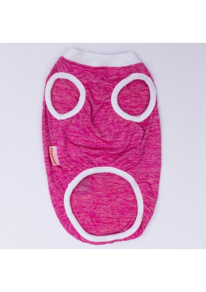 Fuşya Space Time Kedi Köpek Tişörtü - Kedi Köpek Kıyafeti indirimleri