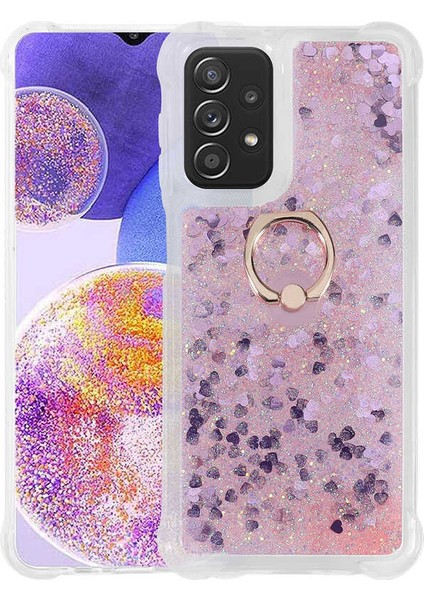 Samsung Galaxy A23 Kılıf Akav Milce Kapak-Pembe