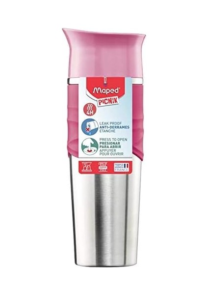 Pıcnık - Termo-Kupa/izo-Kupa Adult Concept 330 ml - Paslanmaz Çelik - Pembe fiyatları