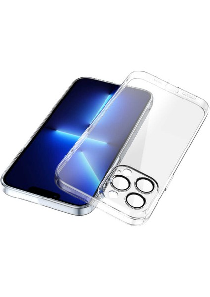 Apple iPhone 12 Pro Max Kılıf Ardx Fizy Kapak-Renksiz