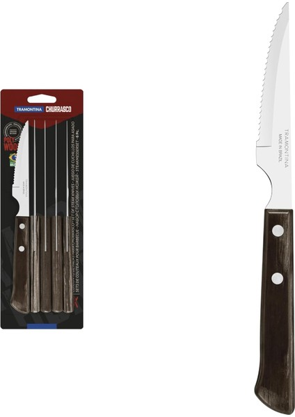 21109/694 Biftek Bıçak Khv 10 cm 6'lı Blister