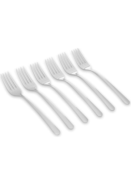 Viole 6'lı Yemek Çatalı