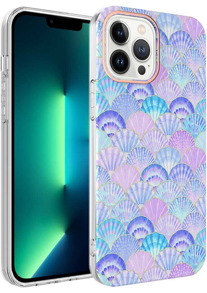 Apple iPhone 13 Pro Max Kılıf Ardx Bella Kapak-Lila
