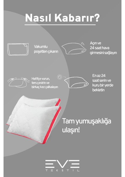 4 Adet Klimax Pembe Serisi Kılıflı Fermuarlı Klimali Antialerjik Silikon Nano Elyaf Yastık 50 x 70 cm indirimleri