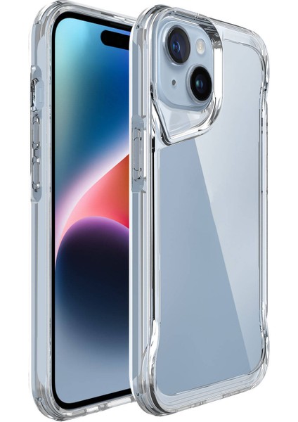 Apple iPhone 15 Plus Kılıf Ardx T-Max Kapak-Renksiz