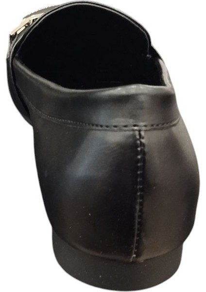 Toka Detaylı Yumuşak Rahat Taban Dar Kalıp Günlük Kadın Şık Babet Ayakkabı fırsatları