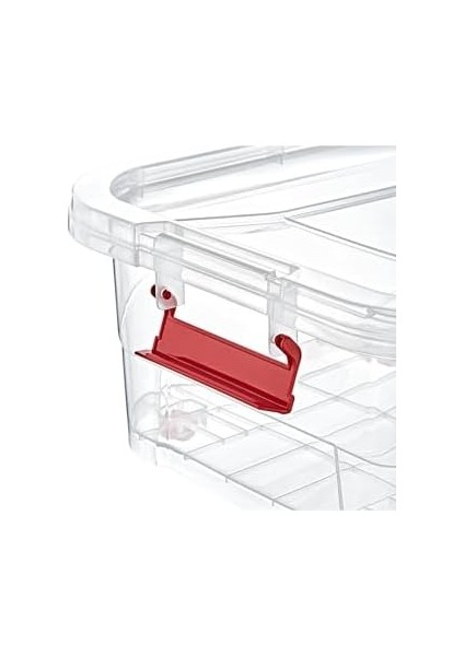 Smart Box Tekerlekli Saklama Kabı 40 Lt Şeffaf modelleri