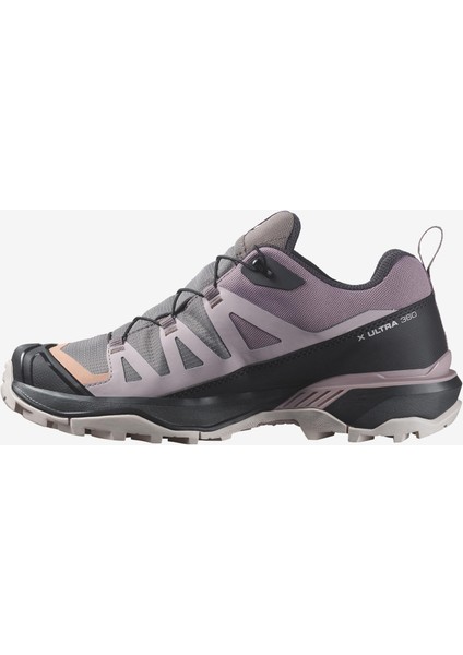 X Ultra 360 Gore-Tex Kadın Outdoor Ayakkabı - Gri Pembe