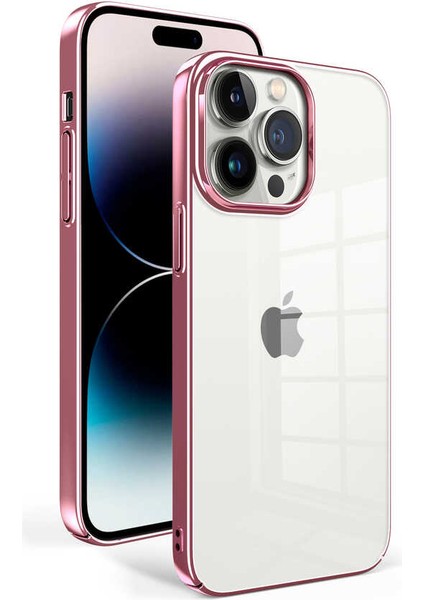 Apple iPhone 14 Pro Kılıf Ardx Sun Kapak-Rose Gold