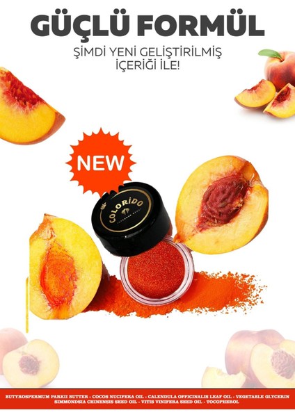 Colorido Bálsamo Naranja Nemlendirici Antioksidan Işıltı Veren E-Vitaminli Krem Balm (Ruj,far,allık) fiyatları