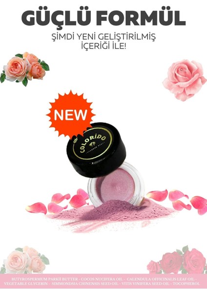 Colorido Bálsamo Rosa Claro Nemlendirici Antioksidan Işıltı Veren E-Vitamin Krem Balm(Ruj,far,allık) fiyatları