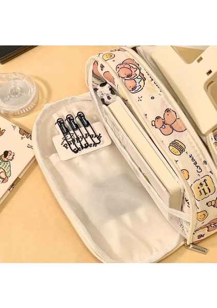 Büyük Kapasiteli Sevimli Kırtasiye Kutusu (Yurt Dışından) fırsatları