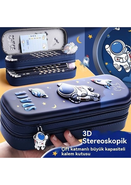 3D Çift Katmanlı Çok Fonksiyonlu Kırtasiye Kutusu (Yurt Dışından) fiyatları