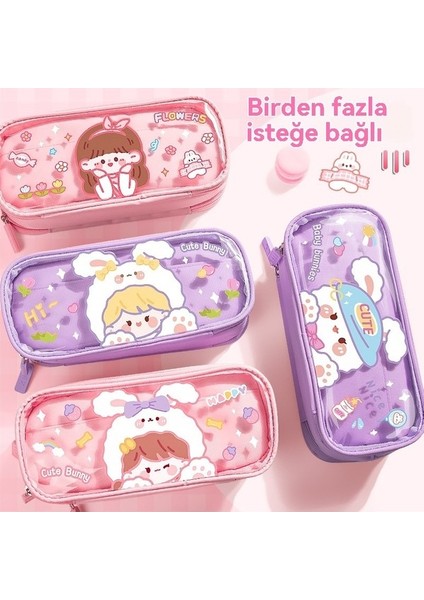 Yüksek Değerli Sevimli Büyük Kapasiteli Kalem Çantası Su Geçirmez (Yurt Dışından) modelleri